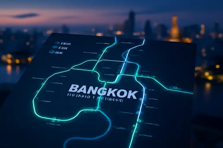 เปิดแผนที่การเดินทางในกรุงเทพฯ ด้วย บีทีเอส-เอ็มอาร์ที-เรือ